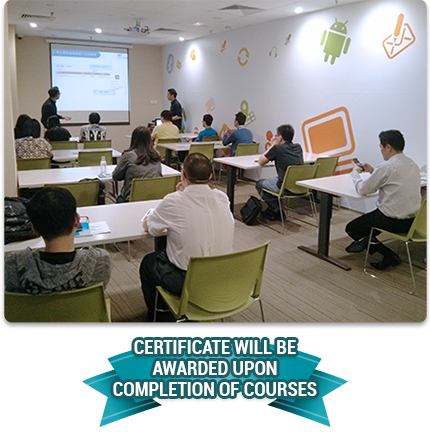 Certificate will be awarded upon completion of courses